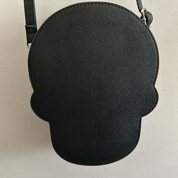 Day of the Dead - Dia de los Muertos Colorful Skull Head Crossbody - Picture 5 of 10